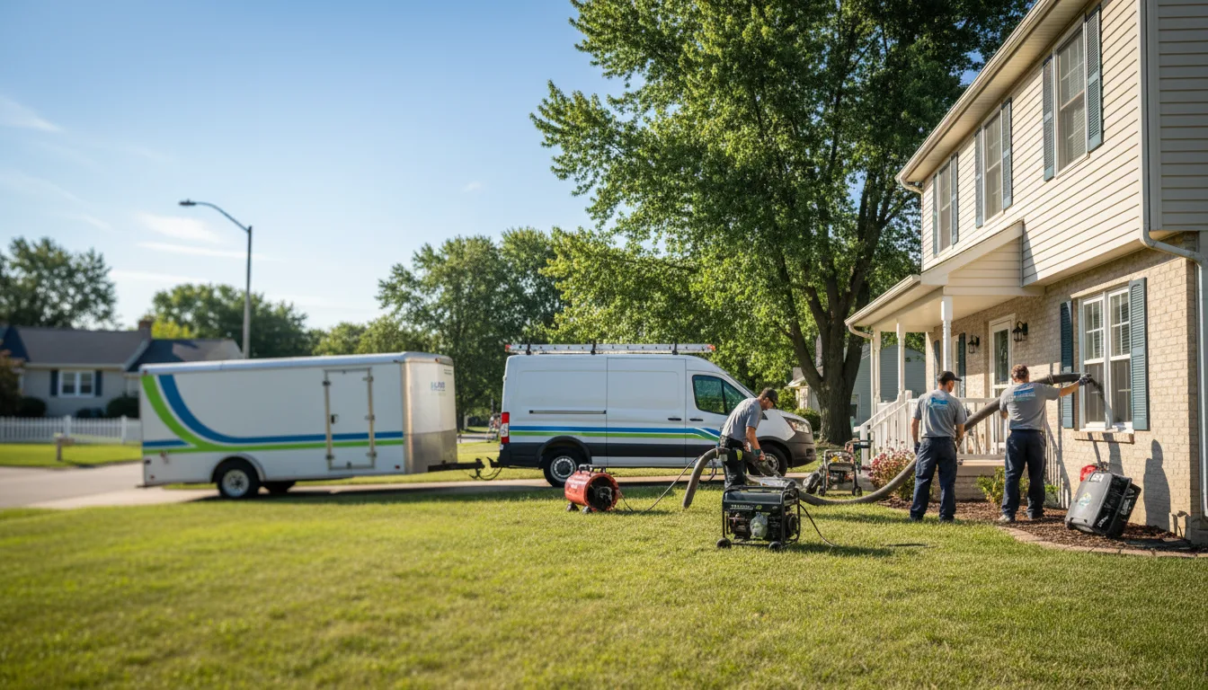 Flooded Basement Restoration And Cleanup With Repair in Smithland, IA near me